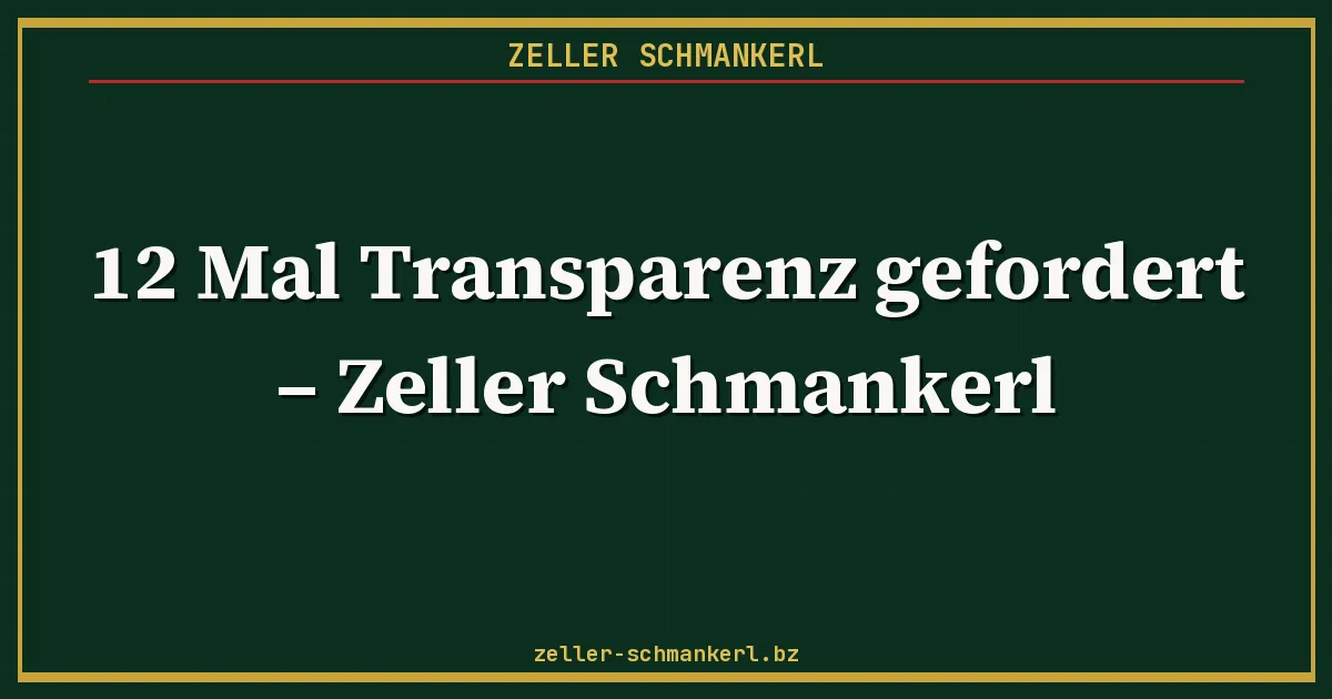 12× Transparenz blockiert