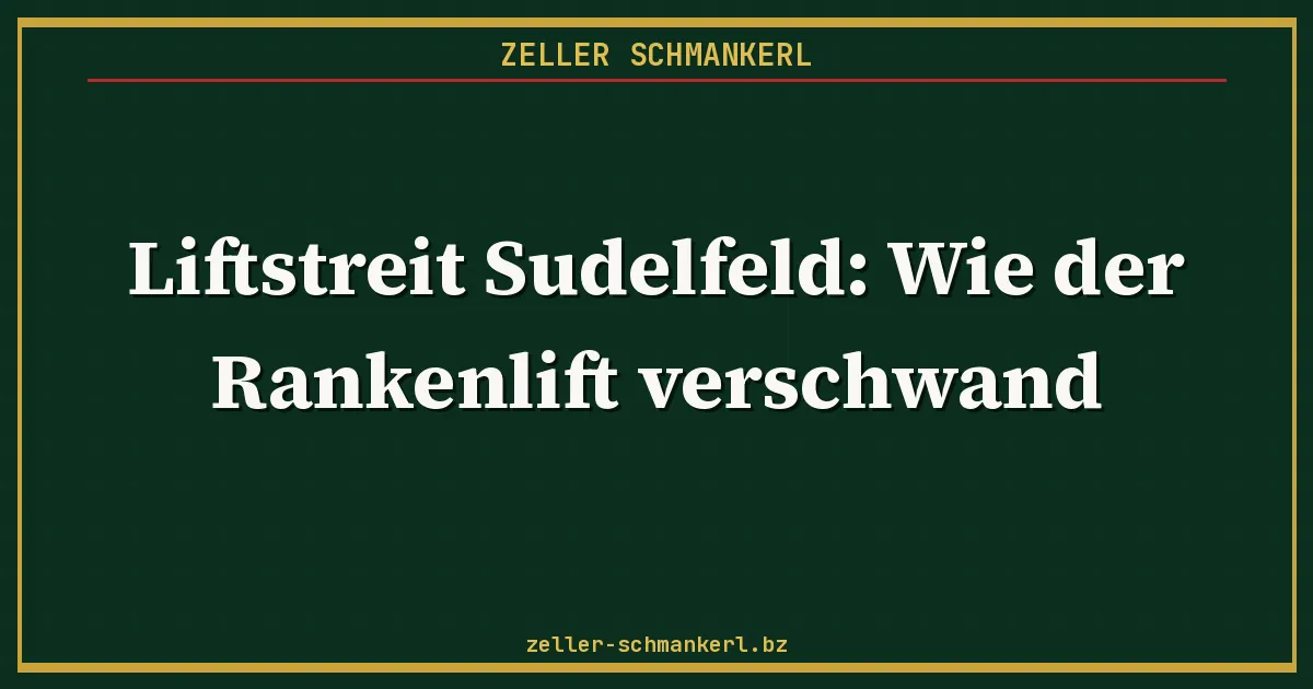Liftstreit Sudelfeld